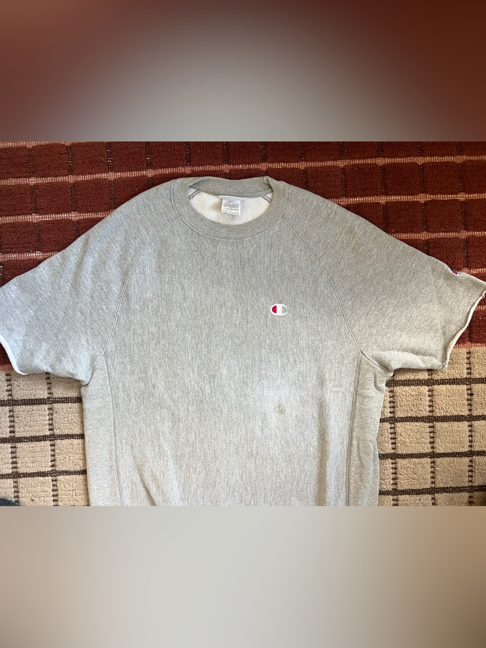 Champion Reverse Weave Short-Sleeve Sweatshirt